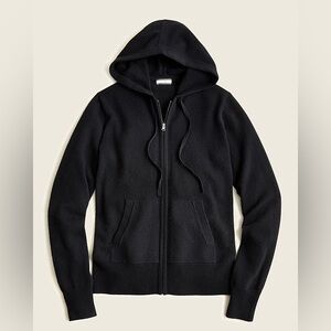 J. Crew Black 100% Cashmere Sweater